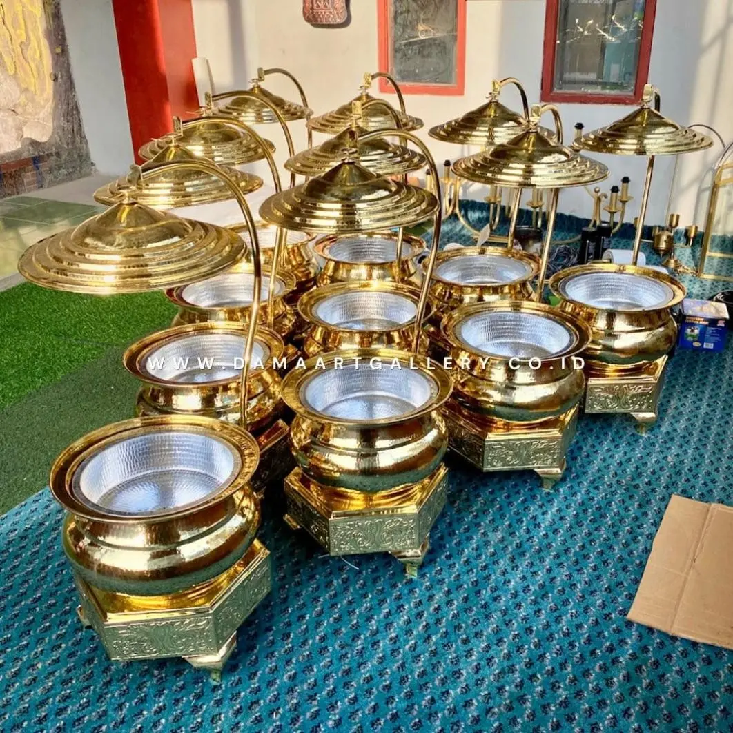 Alat Prasmanan Chafing Dish Kuningan